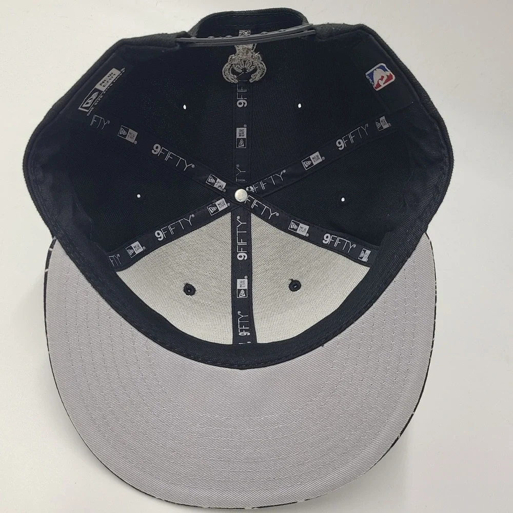 Milwaukee Bucks Hat Snapback New Era 9Fifty Black Sugar Skull Day of the Dead